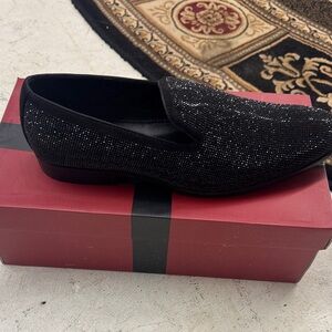 Amalfi Glittering Black Men's Loafers